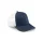 Cap personalizzabile Beechfield tessuto misto con pannelli mesh