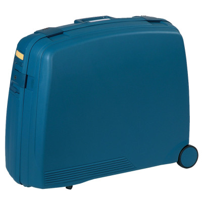 Valigia in pp rigido colore verde