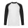 T-shirt baseball personalizzabile Fruit of the Loom manica lunga cotone