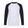 T-shirt baseball personalizzabile Fruit of the Loom manica lunga cotone