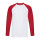 T-shirt baseball personalizzabile Fruit of the Loom manica lunga cotone
