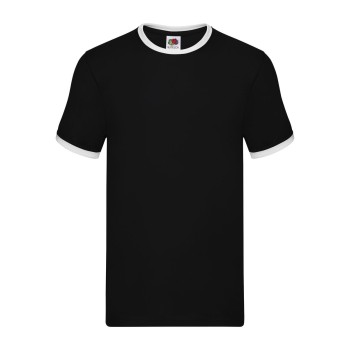 Maglietta t-shirt personalizzata con logo - Valueweight Ringer T