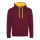 Felpa personalizzabile Just Hoods by AWDis con cappuccio e tasche
