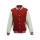 Felpa varsity personalizzabile Just Hoods by AWDis maniche contrasto