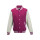 Felpa varsity personalizzabile Just Hoods by AWDis maniche contrasto