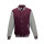 Felpa varsity personalizzabile Just Hoods by AWDis maniche contrasto