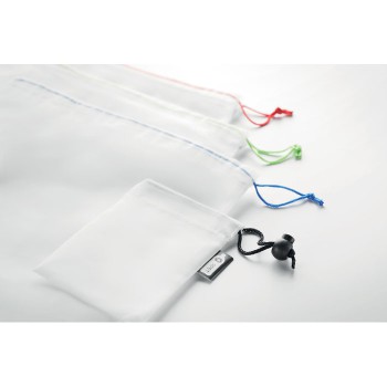 VEGGIE SET RPET - Set di 3 sacche in RPET