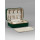 Velvet Travel Jewellery Box personalizzabile Bag Base in velluto ecologico