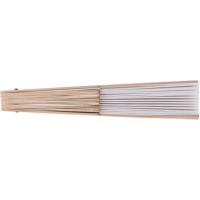 ventaglio personalizzato - Ventaglio portatile in rPET Rosanne