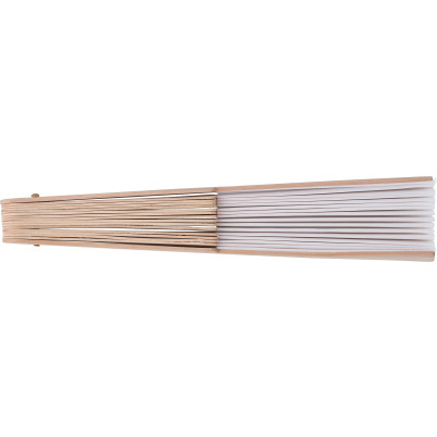 Ventaglio Rosanne | Tessuto riciclato | Manico in legno