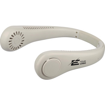 Gadget tecnologici personalizzati - Ventilatore da collo in ABS con batteria ricaricabile Fresh