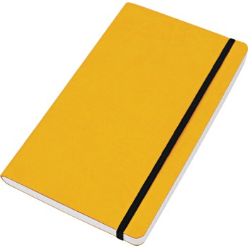 VERTICAL blocco 224 pg. neutro in vivella bicolore, con elastico verticale. Astuccio di confezione.