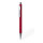 Penna a scatto personalizzabile con punta cromata e clip integrata in ABS resistente