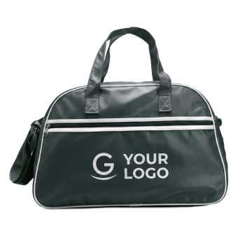 Borsa da palestra personalizzata - Vintage borsone bowling personalizzabile PVC opaco con tracolla regolabile
