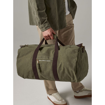 Borse da viaggio personalizzate con logo - Vintage Canvas Holdall