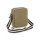 Mini borsa tracolla personalizzabile Quadra cotone canvas lavato 3.5 litri