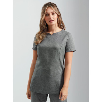 Viola Linen Look Cut Neck Beauty Tunic