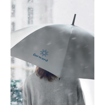 Ombrelli da passeggio personalizzati con logo - VISIBRELLA - Ombrello riflettente
