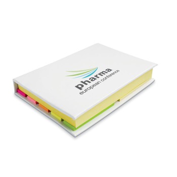 Blocchetti fogli adesivi personalizzati con logo - VISIONMAX - Set memo pad varie dimensioni
