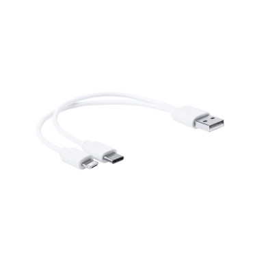 Usb cavo di ricarica multifunzione personalizzabile con Type-C e micro USB/Lightning