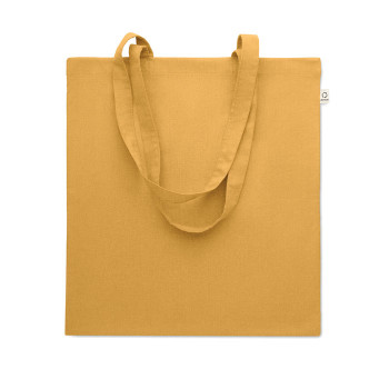Shopper in cotone personalizzata con logo - VIVEKA COLOUR - Shopper in cotone riciclato