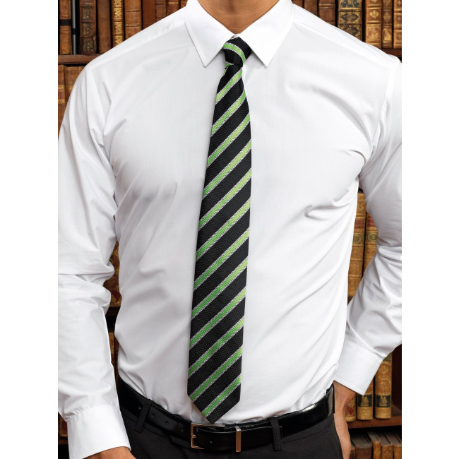 Cravatte personalizzate con logo - Waffle Stripe Tie