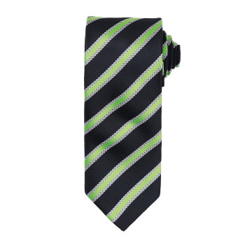 Cravatte personalizzate con logo - Waffle Stripe Tie