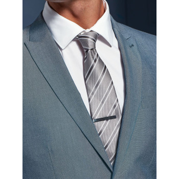 Cravatte personalizzate con logo - Waffle Stripe Tie