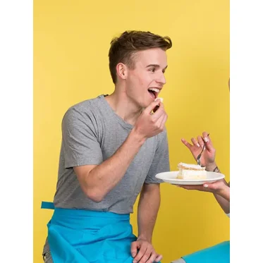 Grembiule da uomo personalizzabile Bear Dream con tasca frontale in canvas