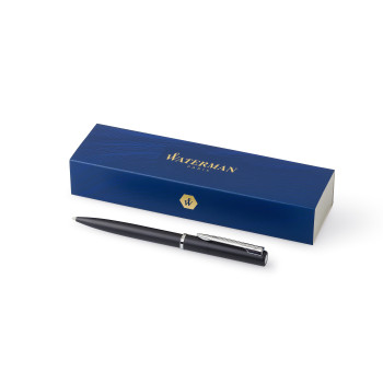 Penna personalizzata con logo  - Waterman, penna a sfera Graduate in ottone e cromo