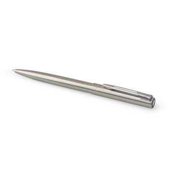 Penna di lusso elegante di qualità personalizzata con logo - Waterman, penna a sfera Graduate in ottone e cromo