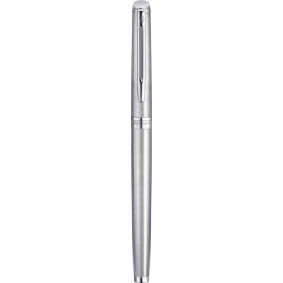 Waterman, penna stilografica Hemisphere in acciaio inox