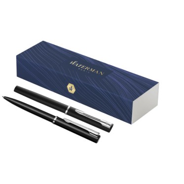 Penna di lusso elegante di qualità personalizzata con logo - Waterman set penna a sfera e penna roller Allure