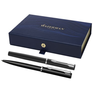 Penna di lusso elegante di qualità personalizzata con logo - Waterman set penna a sfera e roller Allure 