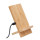 Supporto caricabatterie wireless personalizzabile bamboo doppia bobina