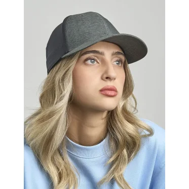 Cappellino personalizzabile Atlantis a 6 pannelli con chiusura regolabile