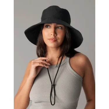 Wide Brim Sun Hat Beechfield in Nylon Riciclato con Protezione UPF50+