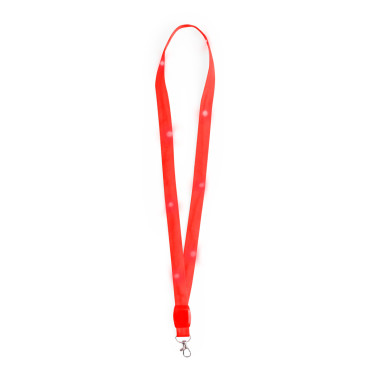 Lanyard personalizzabile con LED per eventi serali