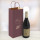 Wine personalizzabile shopper in carta avana riciclata con soffietto e maniglia ritorta