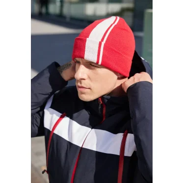 Winter Beanie personalizzabile Myrtle Beach doppia maglia elasticizzata