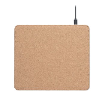 WIRELESS MATTY - Mouse pad in sughero 15W
