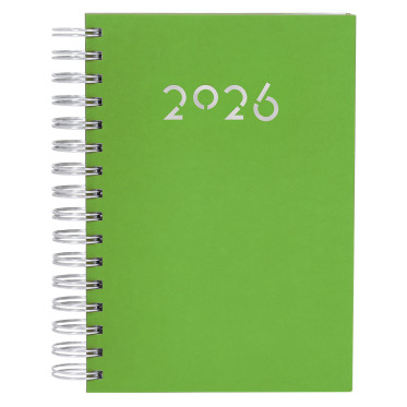 Agenda ad anelli personalizzabile formato A5 con copertina rigida