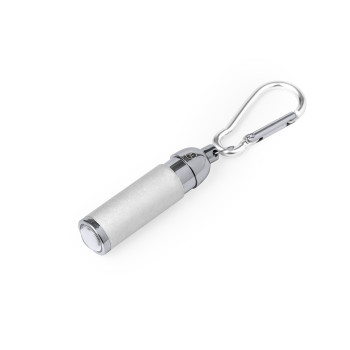 Portachiavi con torcia personalizzato con logo - Wols