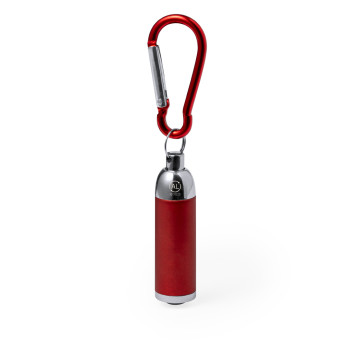 Portachiavi con torcia personalizzato con logo - Wols