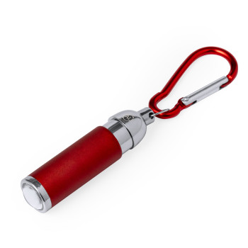 Portachiavi con torcia personalizzato con logo - Wols
