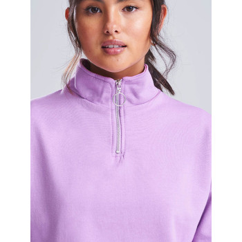Women's Cropped ½ Zip Sweat