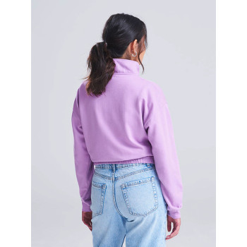Women's Cropped ½ Zip Sweat