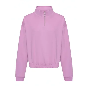 Women's Cropped ½ Zip Sweat