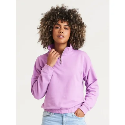 Women's Cropped ½ Zip Sweat