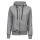 Felpa con zip integrale personalizzabile Tee Jays cappuccio e maniche raglan
